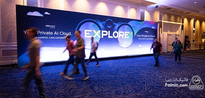 بنر معرفی Private AI Cloud در رویداد VMware Explore 2026