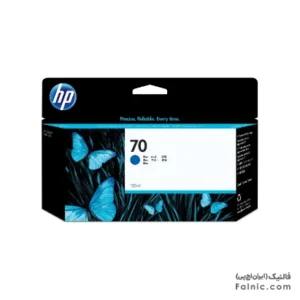 کارتریج جوهری آبی اچ پی مدل 70 ظرفیت 130 میلی لیتر