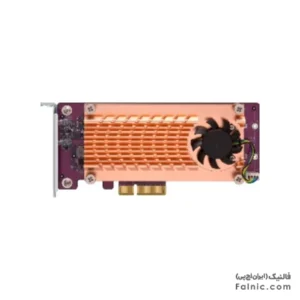 کارت توسعه کیونپ مدل QM2-2P-244A Dual M.2 PCIe SSD