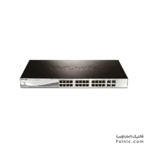سوئیچ D-Link DES-1210-28P Web Smart 24-Port Fast PoE Ethernet