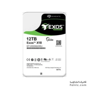 هارد سرور Seagate Exos X18 Enterprise 12TB SATA 6Gbps 7.2K HDD