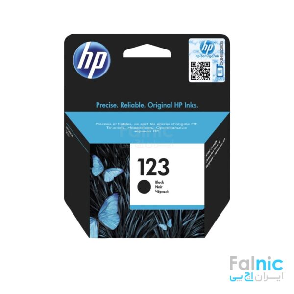 HP 123 Black Ink Cartridge (F6V17AE)