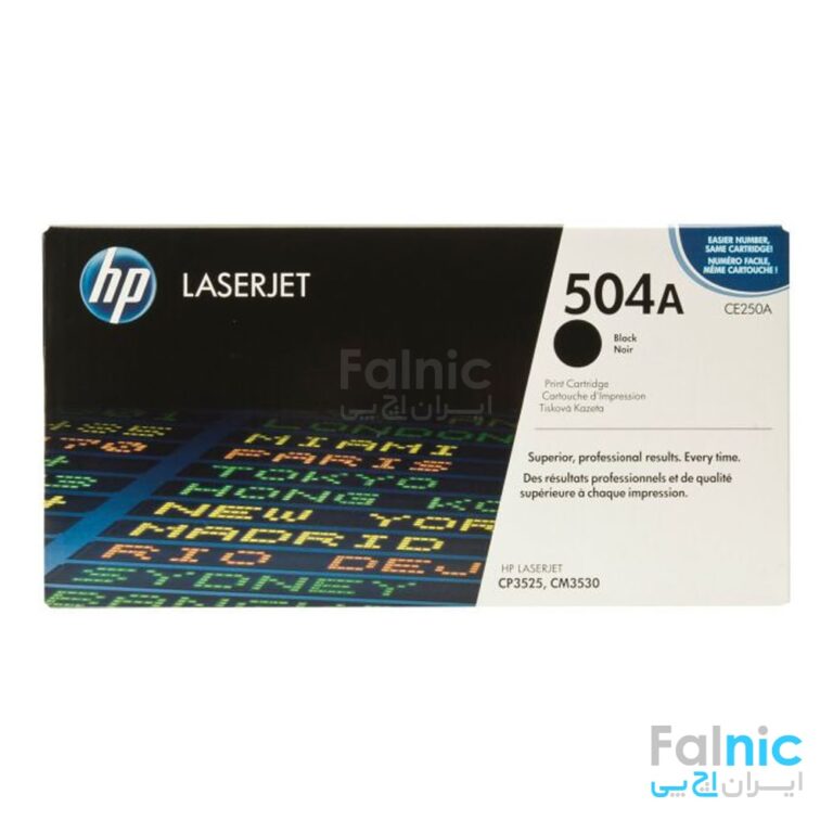 HP 504A Laserjet Black cartridge (CE250A)