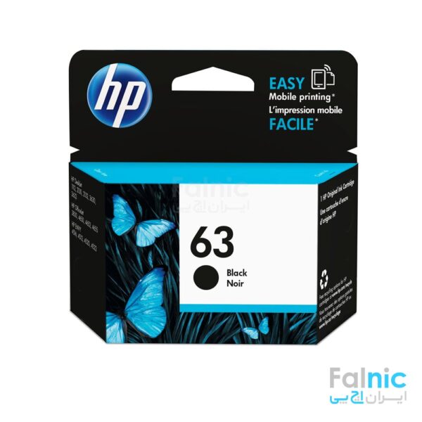 HP 63 Black Inkjet Print Cartridge (F6U62AN)