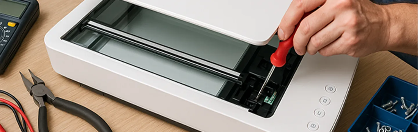 تعمیر اسکنر hp