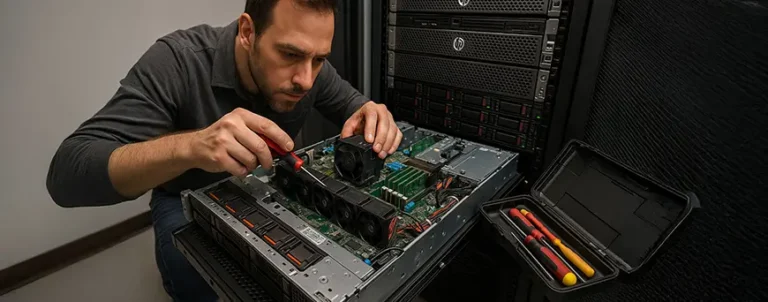 تعمیر سرور hp