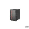 رک شبکه 17 یونیت با عمق HPA Rack 100 نمای زاویه دار