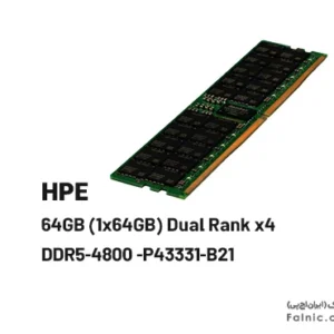 رم سرور HPE 64GB (1x64GB) Dual Rank x4 DDR5-4800 -P43331-B21