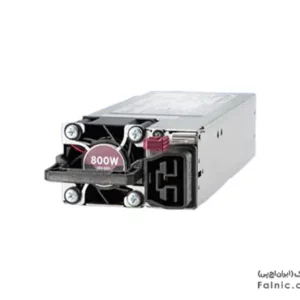 پاور سرور HP 800W Flex Slot Platinum نمای زاویه دار