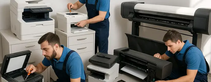 خدمات ماشین های اداری