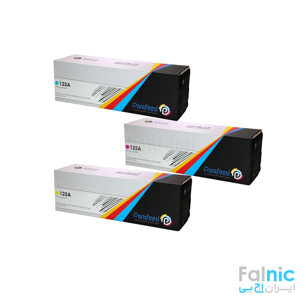 HP 125A 3 Color Laserjet Compatible Cartridge Pack