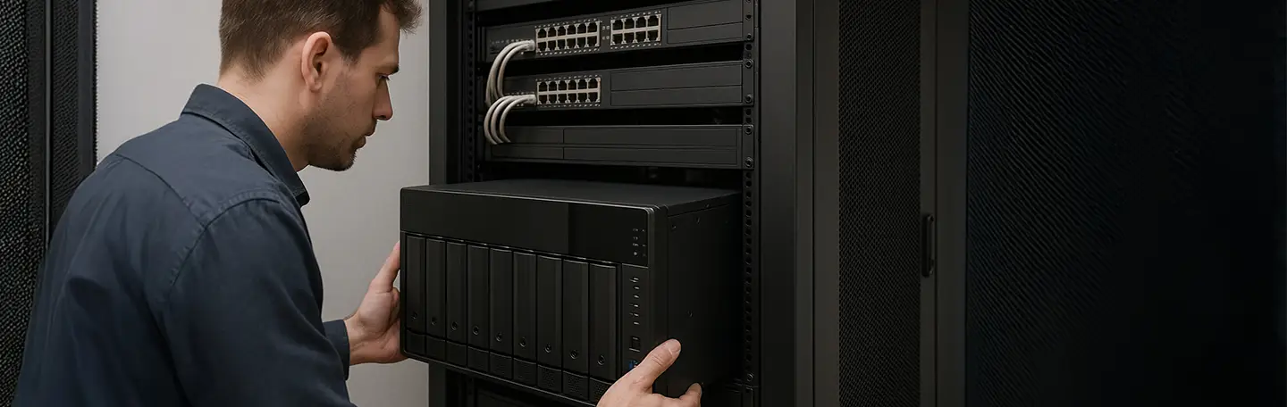 خدمات نصب استوریج