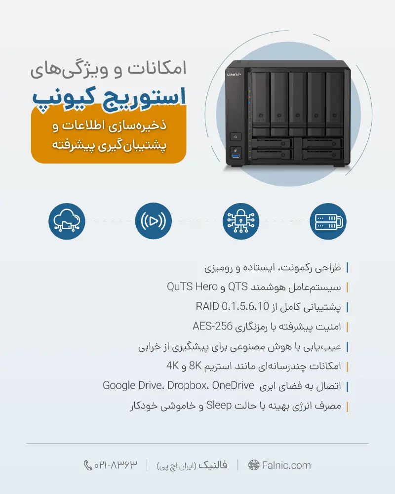 خرید استوریج کیونپ